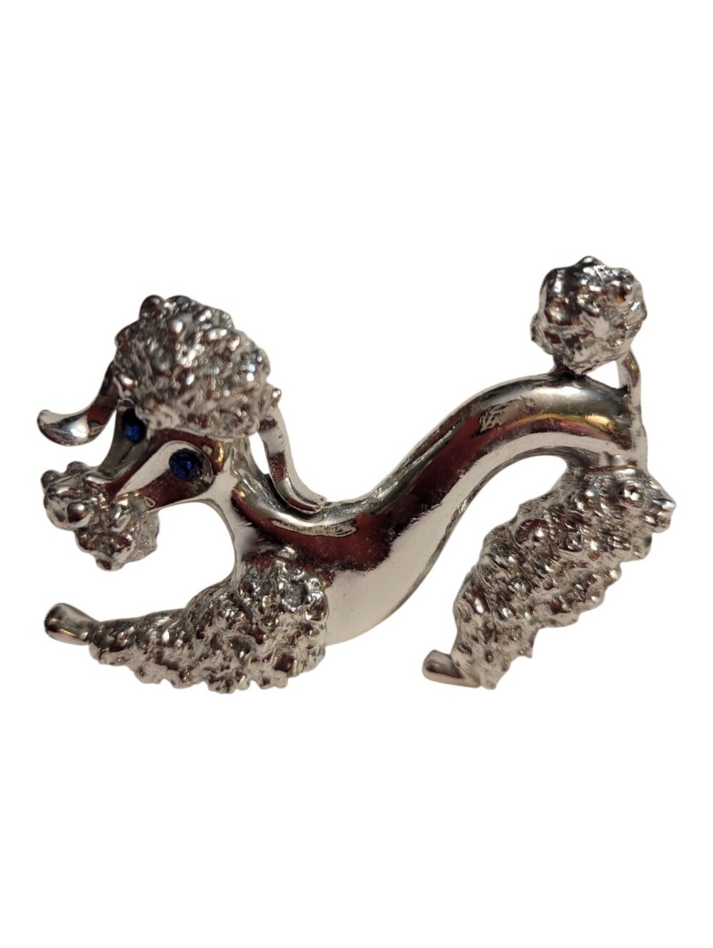 Vintage Poodle Brooch Marked Gerry's